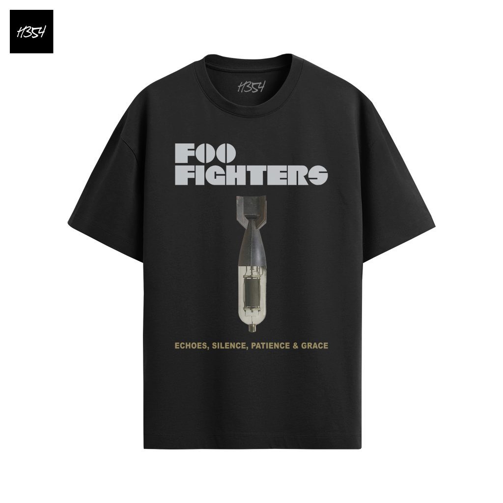 foo fighters - echoes, silence, patience & grace - black