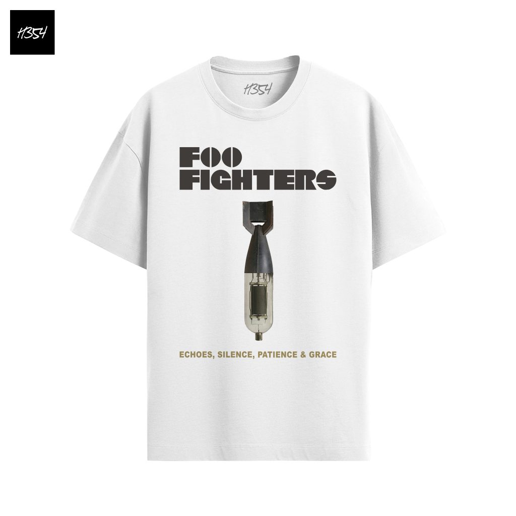 foo fighters - echoes, silence, patience & grace - white