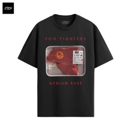 foo fighters - medium rare - black