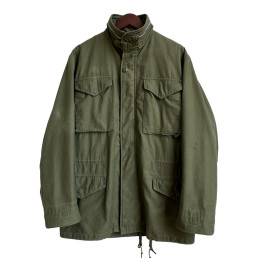 1966 U.S. Army M-65 Field Jacket 1st Pattern in OG-107, front view