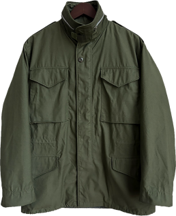 1968 U.S. Army M-65 Field Jacket second pattern Appleman Mfg. Co. Small Regular front view in OG-107